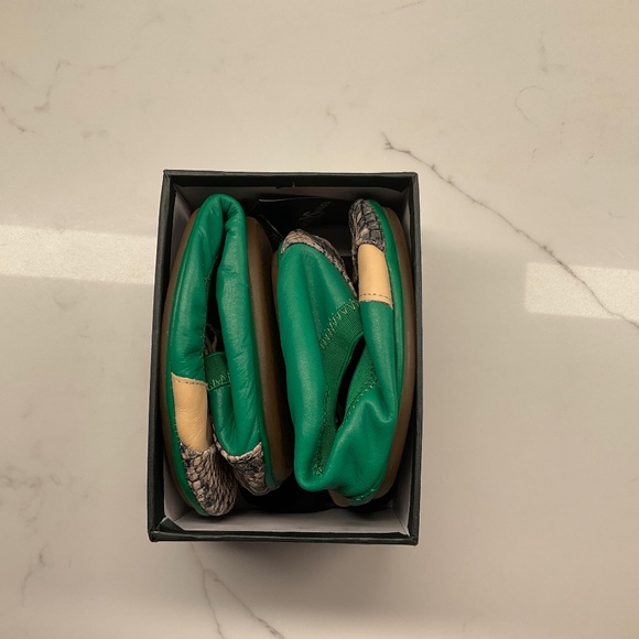 Yosi Samra Fold Up Ballet Flats Sz. 10 - Picture 2 of 3